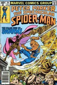 Spectacular Spider-Man (1976 series) #36, Fine- (Stock photo)