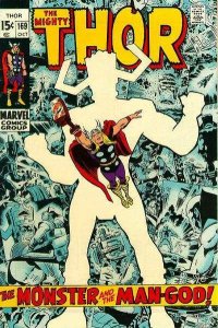 Thor (1966 series)  #169, VF- (Stock photo)