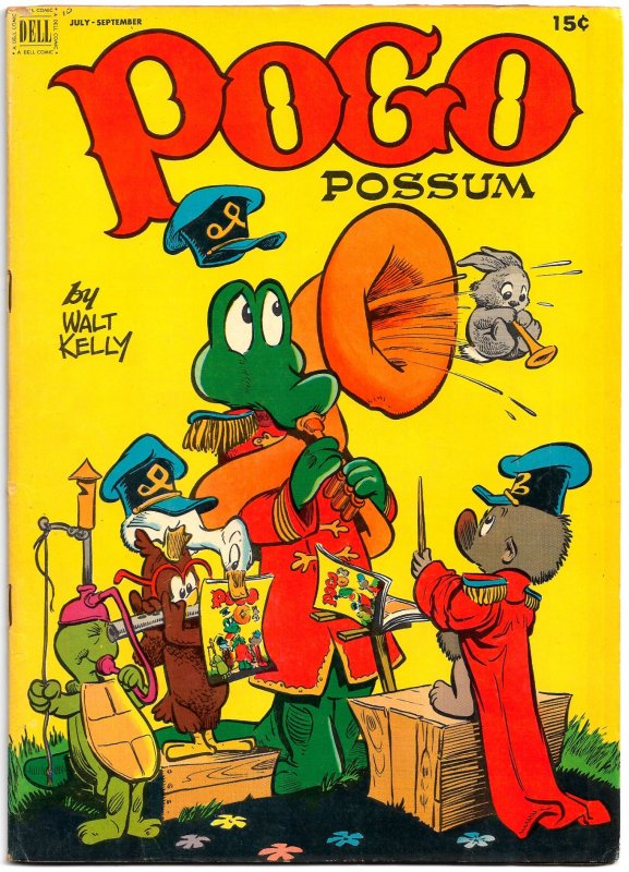 POGO POSSUM #10 (July 1952) 7.0 FN/VF  52 Pages of Pure Walt Kelly Genius!