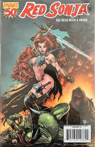 Red Sonja She-Devil With a Sword #50 DFE Red Foil Adams Cover F (2010)