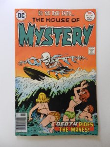 House of Mystery #247 (1976) FN- condition moisture stain back cover