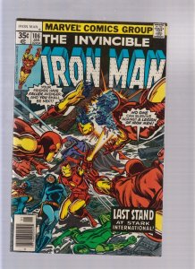 IRON MAN #106 - Dave Cockrum Cover (7/7.5) 1978
