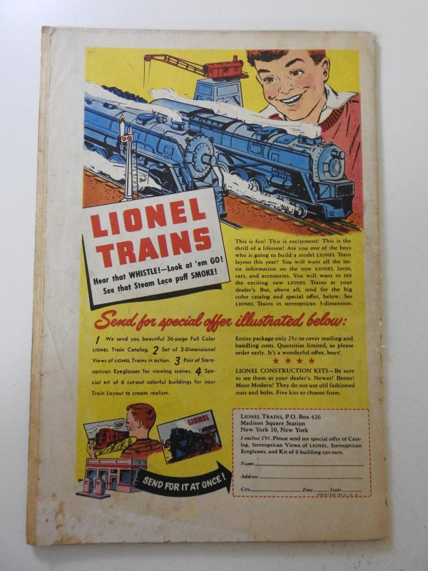 Thrilling Comics #69 (1948) FR/GD Condition 3 in cumulative spine split