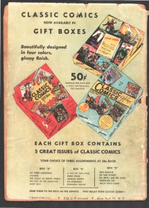 Classic Comics #18  1944 - Gilberton  -FR - Comic Book
