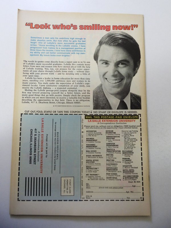 The Champions #9 (1976) VF Condition