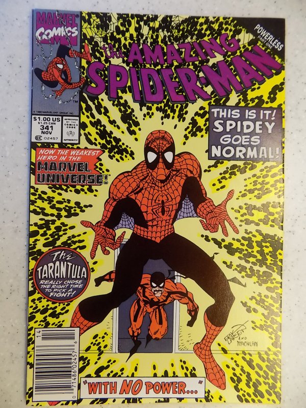 AMAZING SPIDER-MAN # 341 MARVEL ACTION ADVENTURE 