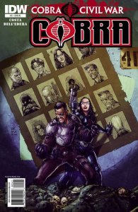 G.I. Joe Cobra: Cobra Civil War #5C VF ; IDW | RI Variant