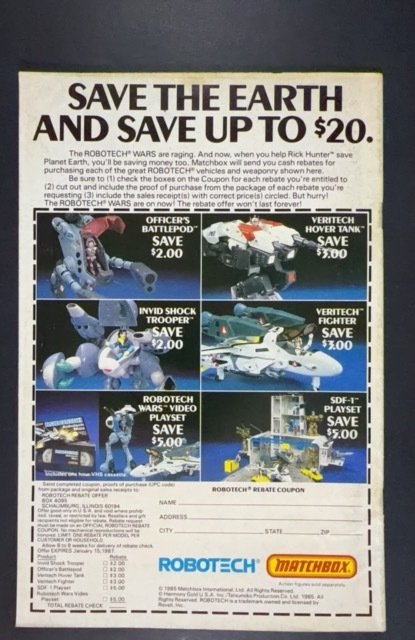 Robotech: The New Generation #11 (1986)
