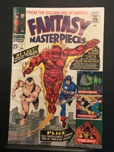 Fantasy Masterpieces #7 (1967)  Mid high-grade Golden age, Captain America FN/VF