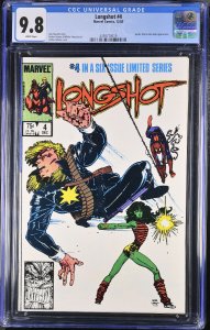 LONGSHOT #4 CGC 9.8 1985 -comic book-MARVEL 4393770019