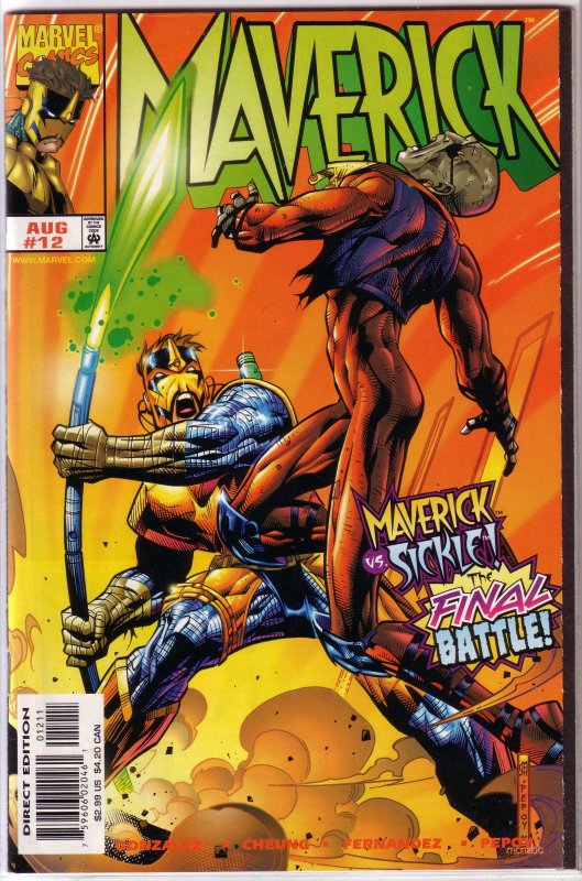 Maverick vol 1 #1, vol. 2 #1-4,8,10-12 (set of 9) Wolverine spin-off