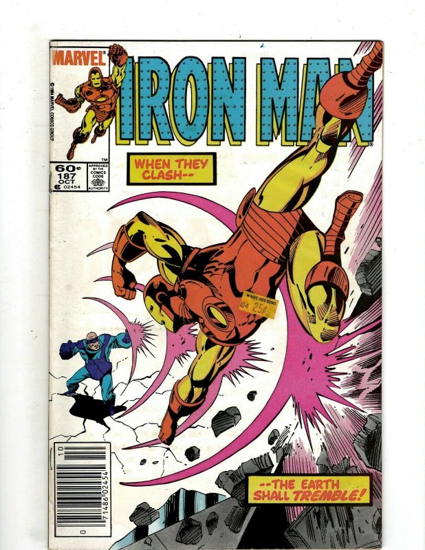 10 Iron Man Marvel Comics # 180 183 184 185 186 187 188 189 190 191 Stark J451