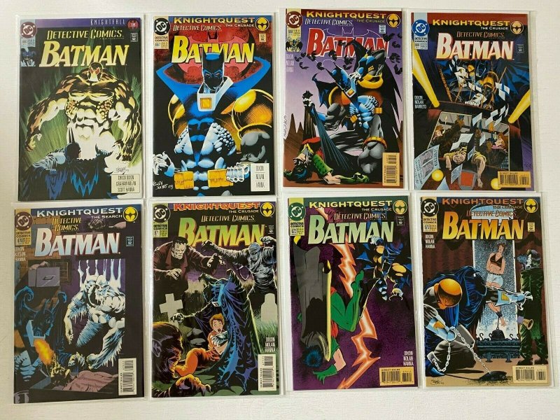 Detective Comics lot 50 different from #650-699 8.0 VF (1992-96)