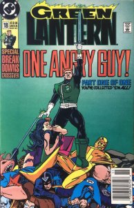 Green Lantern (3rd Series) #18 (Newsstand) FN ; DC | Breakdowns Crossover