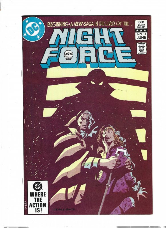 Night Force #8 through 14 Direct Edition (1983)