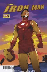 I AM IRON MAN (2022 MARVEL) #1 VARIANT 1:25 CABAL NM X08660