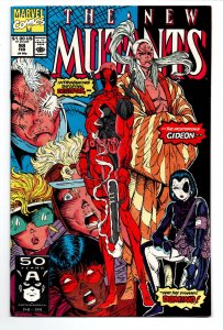The New Mutants #98 - 1st appearance Deadpool - KEY - 1991 - VF/NM 