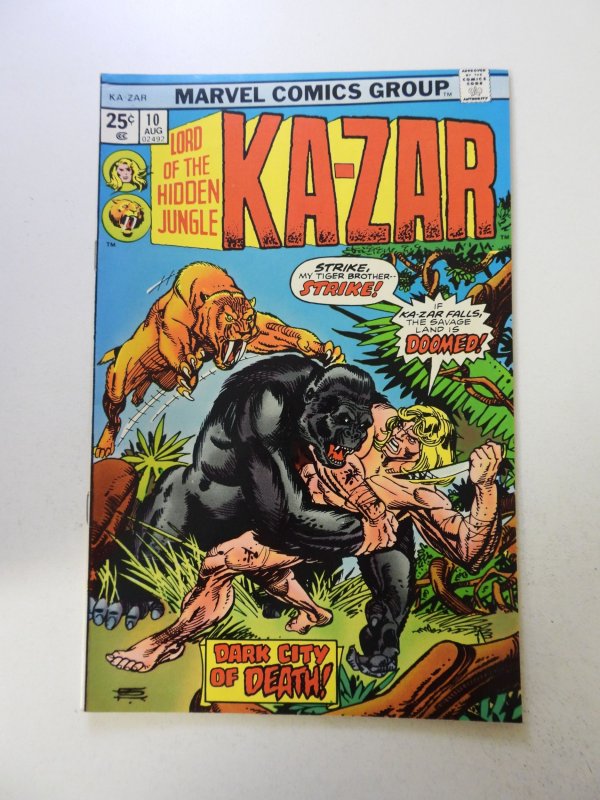 Ka-Zar #10 (1975) VF+ condition