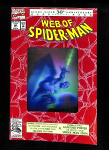Web of Spider-Man #90 Hologram Cover!