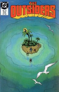 THE OUTSIDERS #13, NM, Mike Barr, Jim Aparo, DC, 1985 1986, more DC in store
