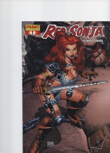 Red Sonja # 1. 1:25 Art Adams Variant