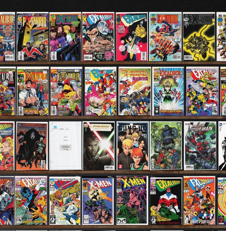 Huge Lot 150+ Comics with Excalibur, X-Men, X-Men: Legacy & More!