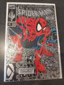 SPIDER-MAN #1 BLACK COVER VARIANT TODD MCFARLANE NM