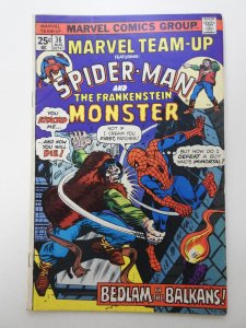 Marvel Team-Up #36 British Variant (1975) Solid VG- Condition!