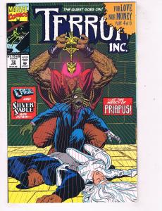 Terror Inc (1992) #12 Marvel Comic Book Silver Sable Luke Cage HH4 AD38