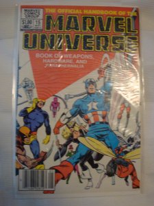 Official Handbook of the Marvel Universe #15 (1983) John Byrne Cover