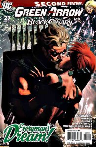 Green Arrow/Black Canary #27 FN ; DC | Ladronn Kiss Cover
