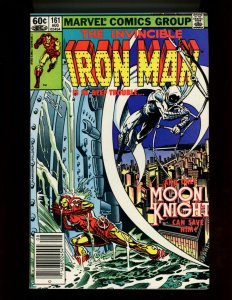 (1982) Iron Man #161 - BRONZE AGE! IF THE MOONMAN SHOULD FAIL! (7.0/7.5)
