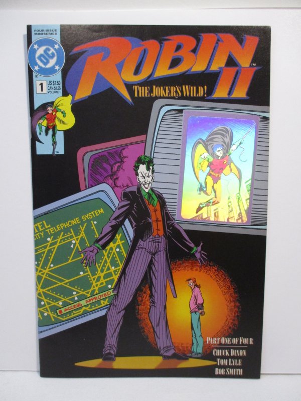 Robin II: The Joker's Wild! #1 Video Screens Cover (1991)