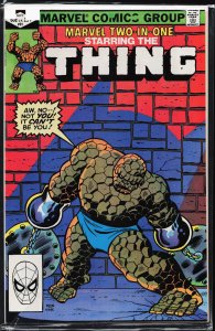 Marvel Two-in-One #91 (1982) The Thing