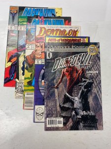 5 MARVEL comic books Darkhawk #16 18 Deathlok #5 Damage Control #4 77 KM20