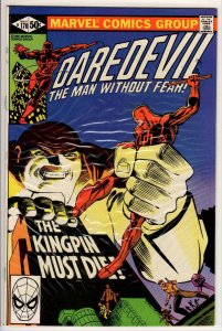 Daredevil #170 Direct Edition (1981) 9.6 NM+