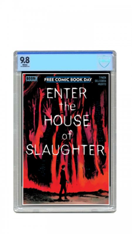 ENTER THE HOUSE OF SLAUGHTER #1 FCBD GUARANTEED CBCS 9.8 PRESALE 