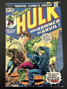 The Incredible Hulk #182 FN/VF 1st appearance of Hammer and Anvil (Marvel 1974)