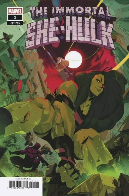 IMMORTAL SHE-HULK #1 (2020) SIMONE DI MEO | EMPYRE | TRADE DRESS | ONE-SHOT