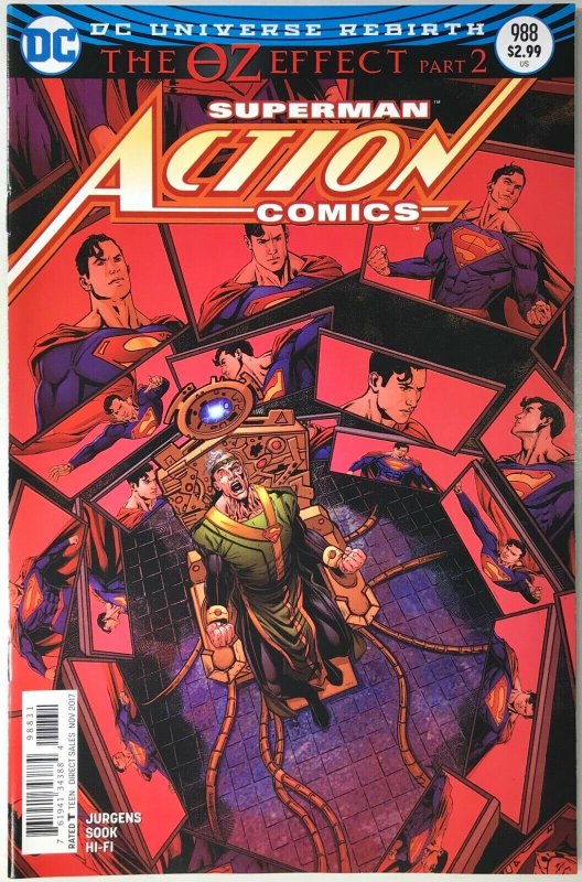 ACTION Comics Issue 988 Starring SUPERMAN — Dan Jurgens — 2017 DC Universe VF+