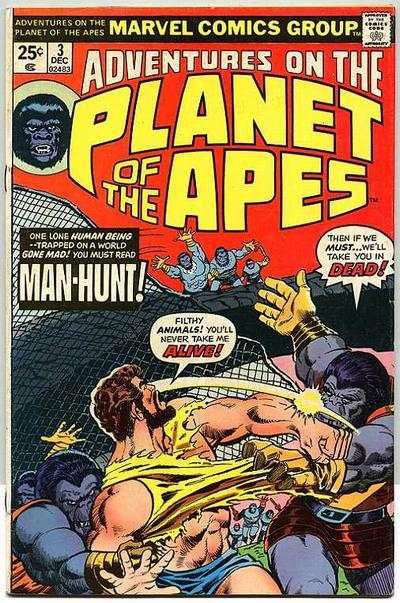 Adventures on the Planet of the Apes #3, VF (Stock photo)