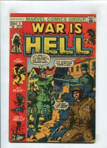 WAR IS HELL #2 (7.0) *FISHERMAN* ANY TIME ANY PLACE 1973 