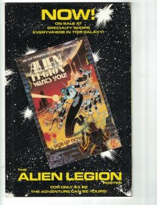 Alien Legion (Vol. 1) #12 FN signed by Larry Stroman - Marvel/Epic Comics 1986