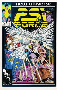 PSI Force (1986) #4 NM