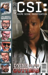CSI: Dying in the Gutters #3 VF ; IDW | Stan Lee