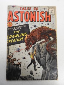 Tales to Astonish #22 (1961) FR/GD Condition see desc