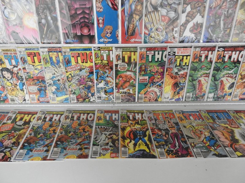 Huge Lot 130+ Comics W/ Thor, Spider-Man, Captain America +More! Avg. VF-