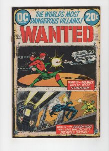 Wanted The Worlds Most Dangerous Villains #6 (1973 DC Comics) 