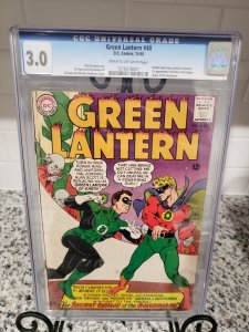 Green Lantern 40 CGC 3.0 1st appearance of Krona. Origin of the Guardians