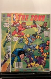 Lot of 2 Hardwood Heroes & The Zone (2004)